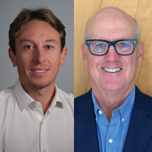Gerardo Tufano, CEO,Ron Chavers, Founder, Cosmetix West