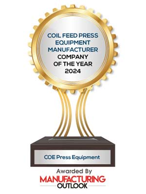 Coil Feed Press Equipment Manufacturer Company of the Year - 2024